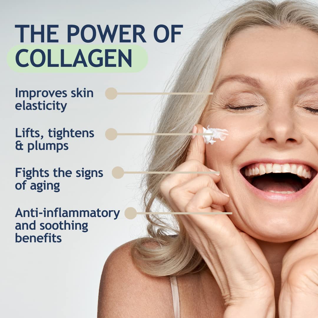 Paquete: colágeno + ácido hialurónico + humectantes faciales con retinol