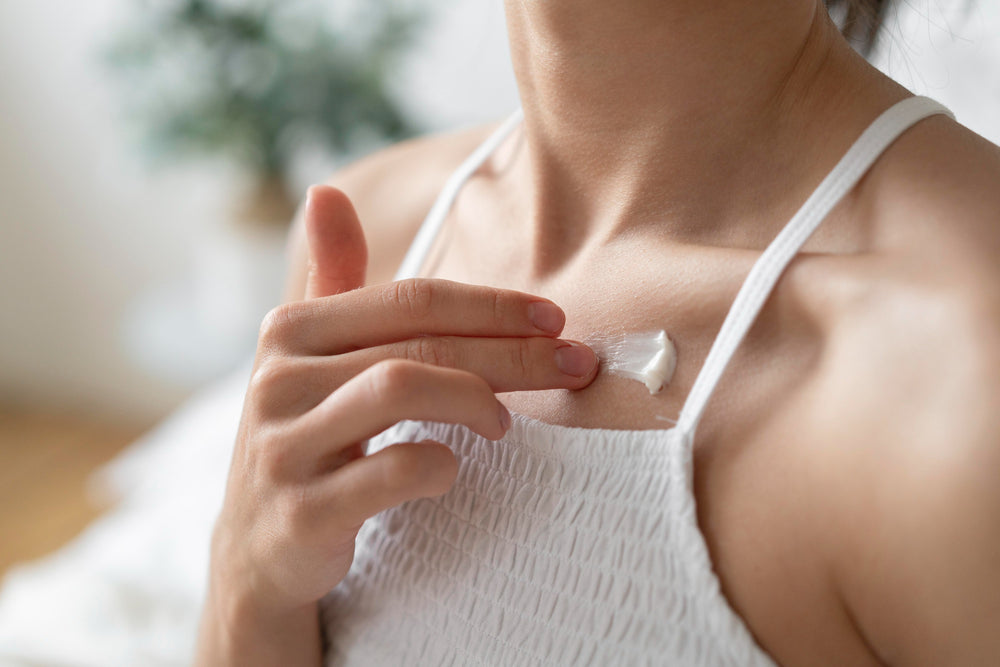 An editorial Alozera skincare ritual