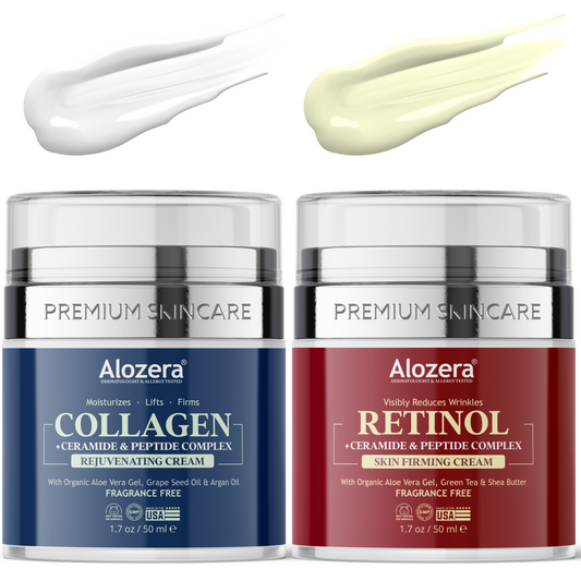 Rejuvenating Bundle: Collagen and Retinol Facial Moisturizer