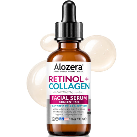 Anti-Aging Face Serum Collagen Retinol Peptide + VitadenRx Complex