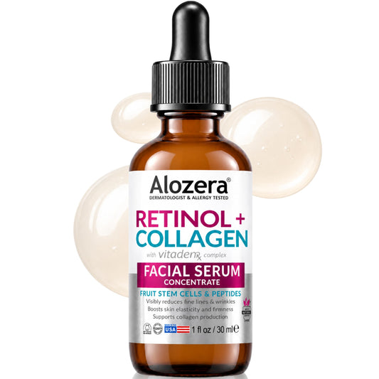 Anti-Aging Face Serum Collagen Retinol Peptide + VitadenRx Complex
