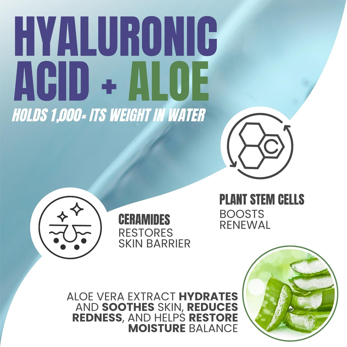Hydrating Body Lotion Hyaluronic Acid + Aloe Vera, 16.9 oz, 2-Pack
