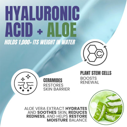 Hydrating Body Lotion Hyaluronic Acid + Aloe Vera, 16.9 oz, 2-Pack