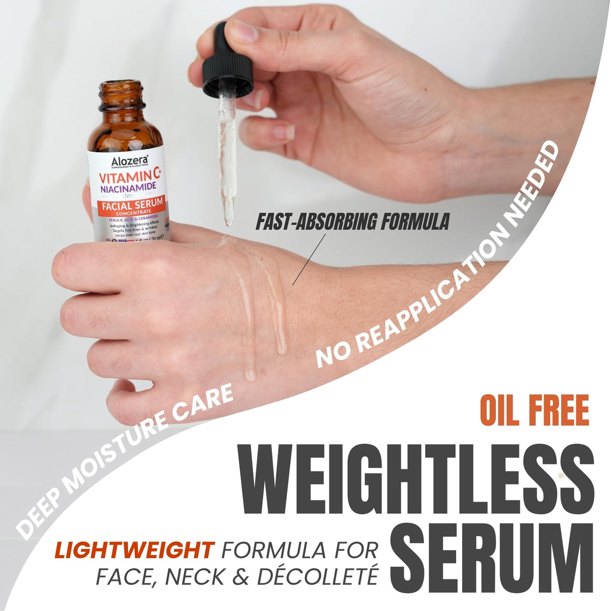 Vitamin C Facial Serum with Niacinamide & Ferulic Acid, Visible Brightening