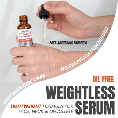 Vitamin C Facial Serum with Niacinamide & Ferulic Acid, Visible Brightening