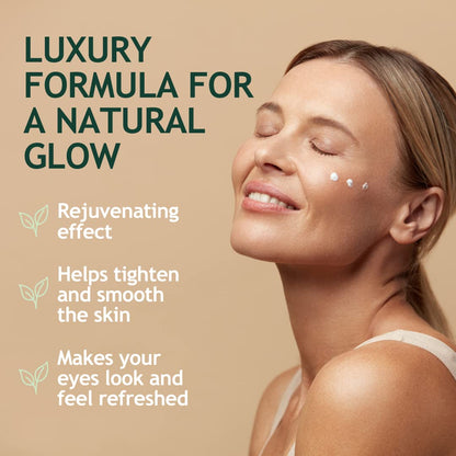 Under Eye Anti-Aging Bundle: Under Eye Gel + Vitamin C Moisturizer