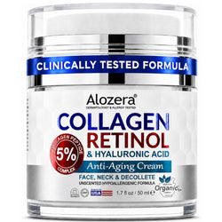 Anti-Aging Face Cream Collagen Peptide Complex + Retinol & Hyaluronic Acid