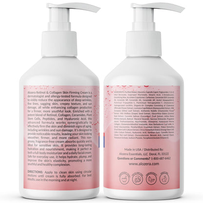 Firming Anti Aging Body Lotion Retinol + Collagen, 16.9 oz, 2-Pack