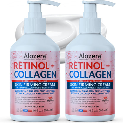 Firming Anti Aging Body Lotion Retinol + Collagen, 16.9 oz, 2-Pack