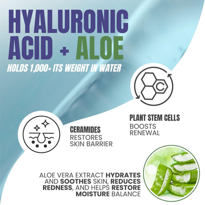 Hydrating Body Lotion Hyaluronic Acid + Aloe Vera, 16.9 oz