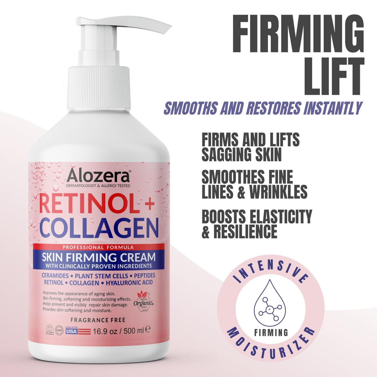 Firming Anti Aging Body Lotion Retinol + Collagen, 16.9 oz, 2-Pack