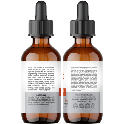 Vitamin C Facial Serum with Niacinamide & Ferulic Acid, Visible Brightening