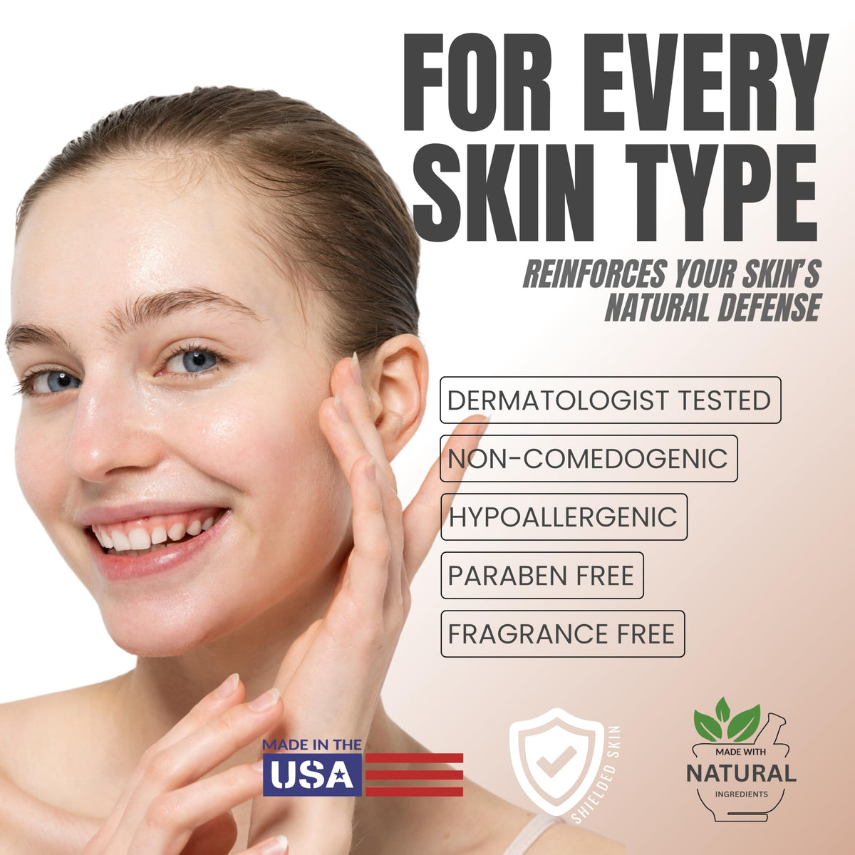 Vitamin C Facial Serum with Niacinamide & Ferulic Acid, Visible Brightening