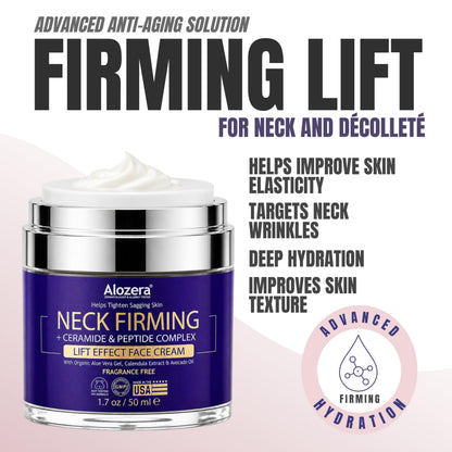 Alozera Neck Cream for Tightening and Firming 50ml