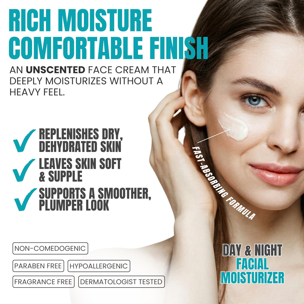 Anti-Aging Face Cream Collagen Peptide Complex + Retinol & Hyaluronic Acid